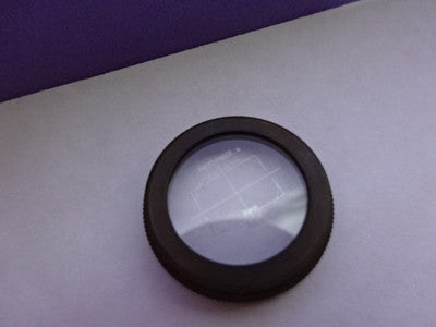 MICROSCOPE PART PHOTO FINDER RETICLE OPTICS AS PICTURED &AB-52