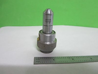 Microscope Part Ernst Leitz Wetzlar Germany Objective 40X Optics