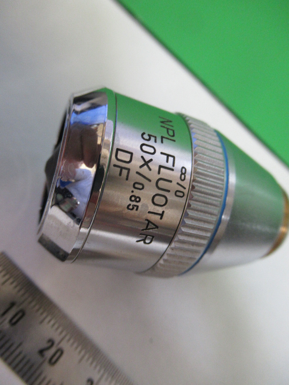 LEITZ WETZLAR GERMANY OBJECTIVE DF ERGOLUX 50X MICROSCOPE AS PICTURED #P4-B-54
