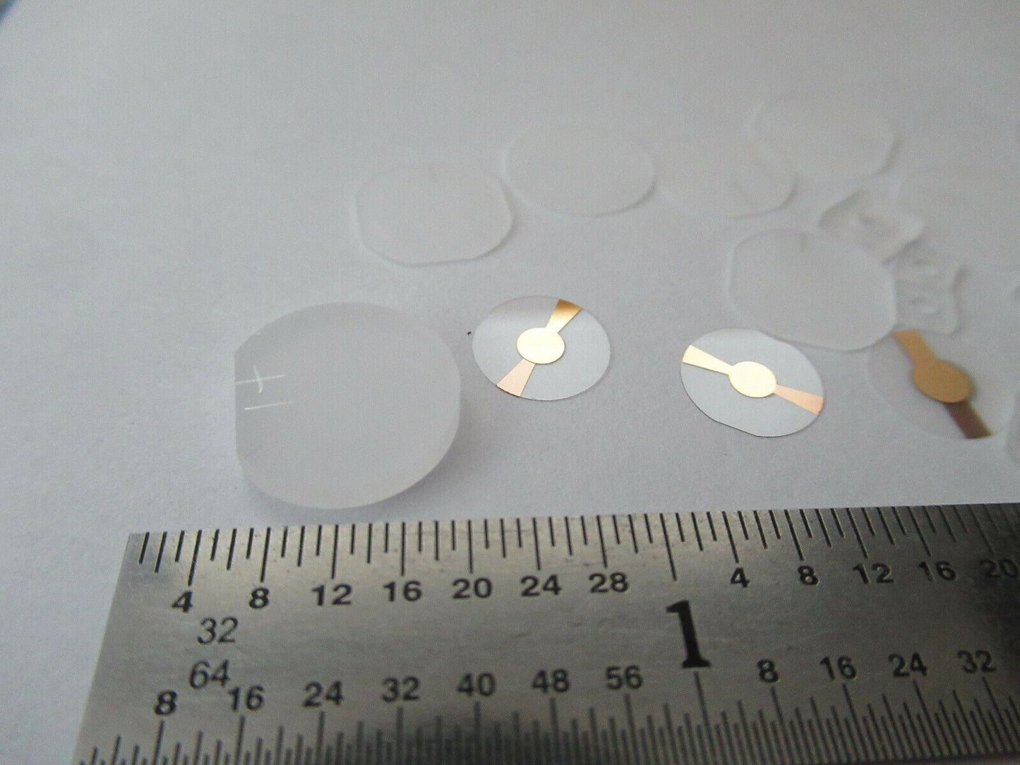 LOT BLANK PIEZOELECTRIC QUARTZ CRYSTAL X- Y- YX-CUT PIEZO SENSOR AS PIC #F5-A-63