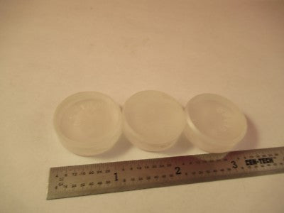 LOT 3 EA GLASS PRE-FORMS FOR LENSES PRO OPTICS &H1-B-17