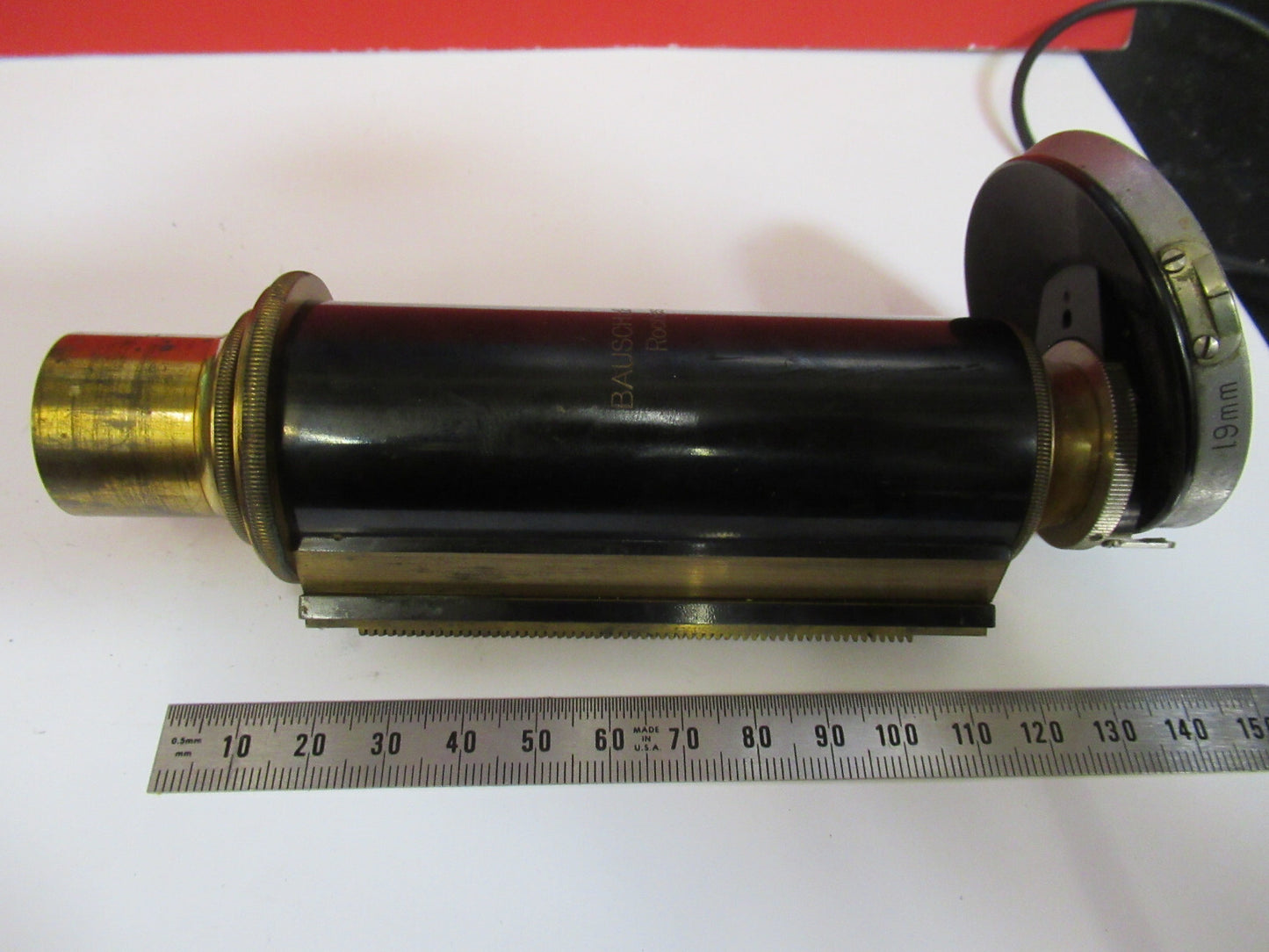 Antique Bausch & Lomb Tubus Microscope Part