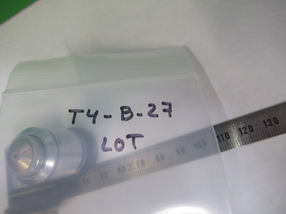 LOT OBJECTIVE OLYMPUS JAPAN 40X 100X MICROSCOPE PART AS PICTURED T4-B-27