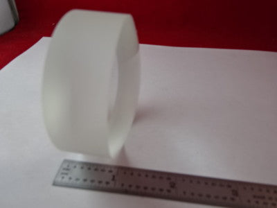 OPTICAL THICK LARGE CONVEX CONCAVE LENS LASER PROFESSIONAL OPTICS AS IS 11-DT-R4
