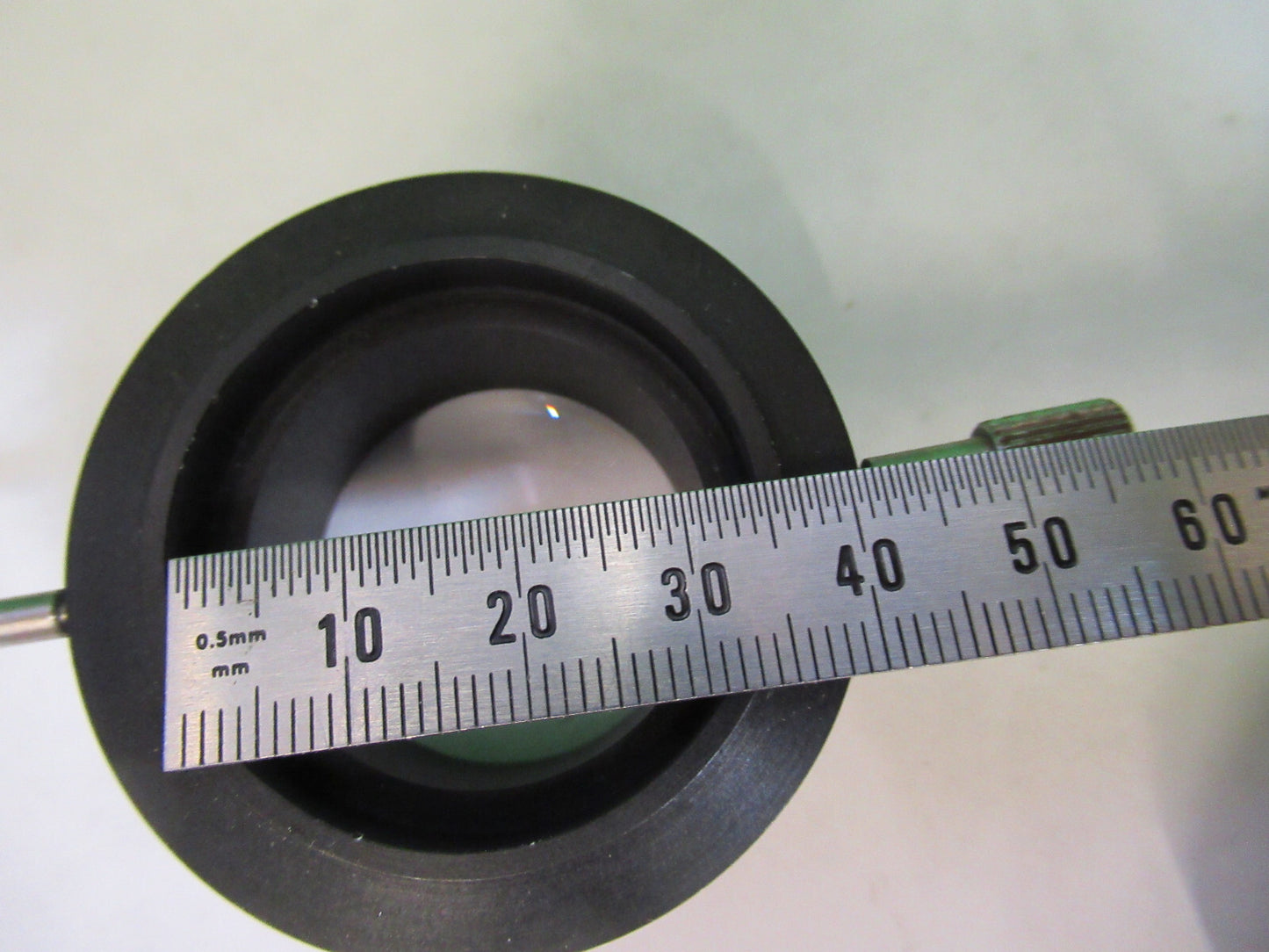 BAUSCH LOMB CONDENSER ACCESSORY OPTICS MICROSCOPE PART AS PICTURED X7-A-55