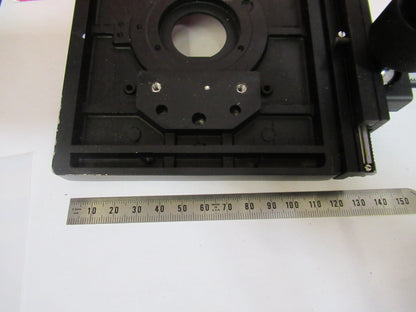 Meiji Japan Xy Table Stage Microscope Part