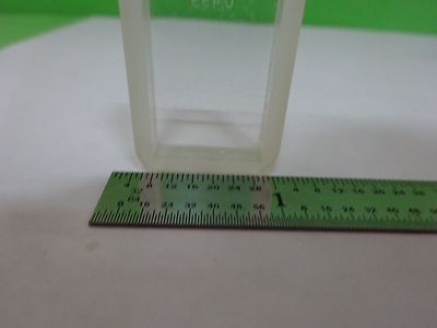 CARL ZEISS GERMANY SPECTRAL QUARTZ CELL SPECTROSCOPIC AS IS BIN#U3-A-21