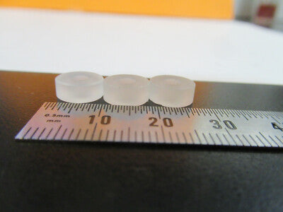 Optical HP Lot 3 Ea Fused silica Donuts Laser Optics