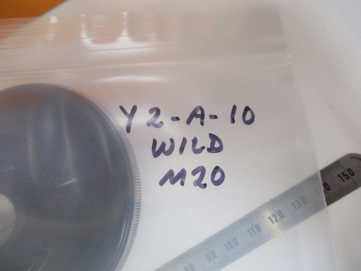 WILD HEERBRUGG SWISS M20 SEXTUPLE NOSEPIECE MICROSCOPE PART AS PICTURED Y2-A-10