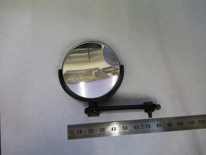 ANTIQUE BAUSCH LOMB MIRROR ASSEMBLY MICROSCOPE PART OPTICS AS PICTURED S1-B-09