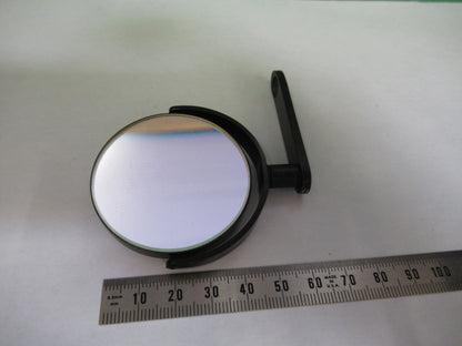 ANTIQUE BAUSCH LOMB MIRROR ASSEMBLY OPTICS MICROSCOPE PART AS PICTURED  V1-A-09