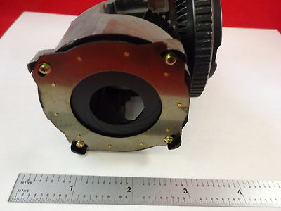 MICROSCOPE PART NIKON LABOPHOT DIAPHRAGM IRIS + LENS OPTICS AS IS BIN#Q3-A-01