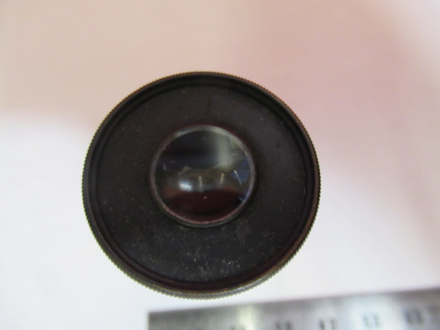 ERNST LEITZ GERMANY OCULAR EYEPIECE ANTIQUE MICROSCOPE PART AS PICTURED T9-A-17