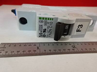 ELECTRIC SWITCH BREAKER CONTROL SYSTEMS KLOCKNER MOELLER FAZN C10 AS IS #L9-D-08