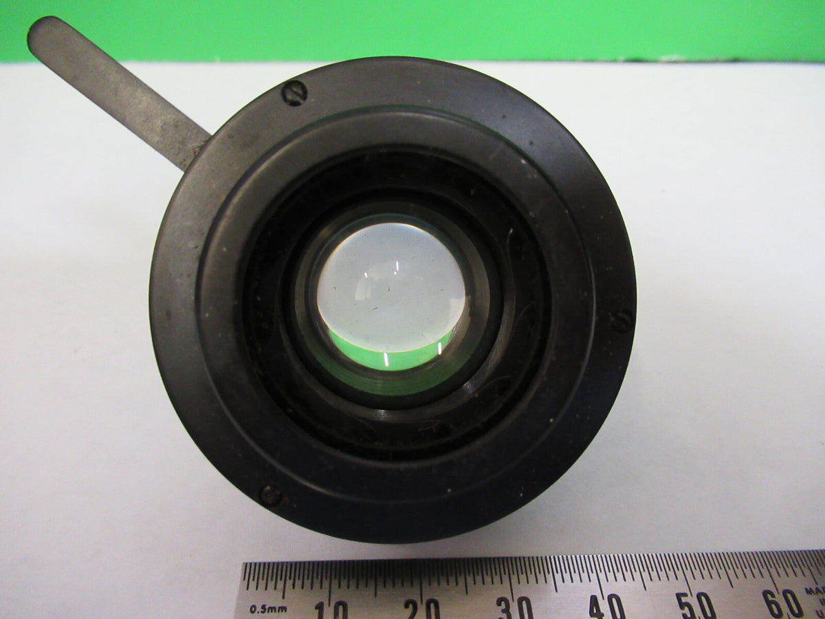 SPENCER AO CONDENSER + IRIS ANTIQUE STAGE MICROSCOPE PART AS PICTURED X9-B-10