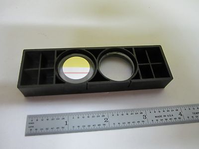 MICROSCOPE PART NIKON JAPAN NEUTRAL DENSITY FILTER ND32 OPTICS AS IS BIN#T6-06