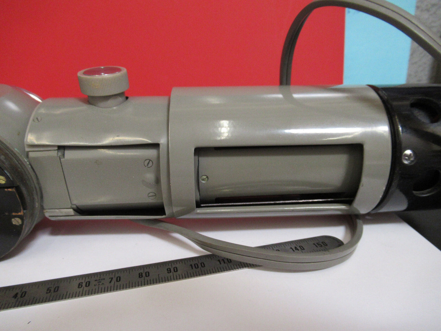 OLYMPUS JAPAN VERTICAL ILLUMINATOR RARE MICROSCOPE PART AS PICTURED S3-B-55