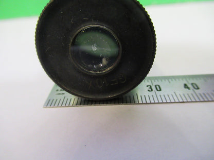 JAPAN 10X EYEPIECE OCULAR MICROSCOPE PART As Pictured T4-B-32