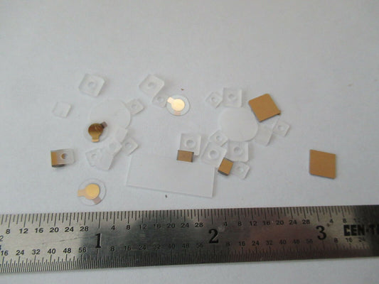 LOT BLANK PIEZOELECTRIC QUARTZ CRYSTAL X- Y- YX-CUT PIEZO SENSOR AS PIC #F5-A-61