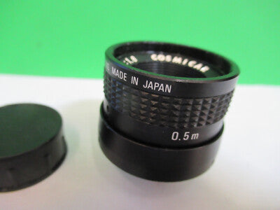COSMICAR TV LENS INSPECTION 16mm OPTICS MICROSCOPE PART AS PICTURED &Q9-A-132