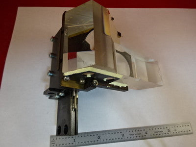 MICROSCOPE PART POLYVAR REICHERT LEICA ASSEMBLY PRISM HEAD OPTICS AS IS #V2-B-99