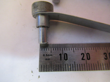 ANTIQUE BAUSCH LOMB PAIR CLIPS AMERICAN OPTICS MICROSCOPE AS PICTURED X6-A-08