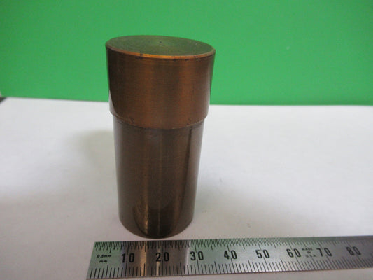 Empty Antique Brass Objective Can Bausch & Lomb 1/5 Microscope