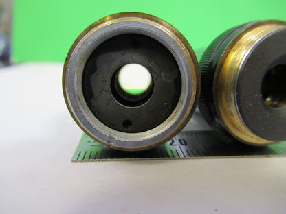 Lot 2 Ea Wild M20 M11 Objective 10X 40X Microscope Part