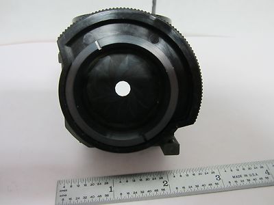 MICROSCOPE PART DIALUX LEITZ WETZLAR GERMANY ILLUMINATOR + IRIS OPTICS BIN#K8-04