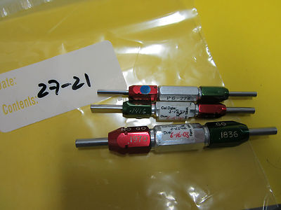 Lot 3 Ea Metrology Inspection Go No-go Standards