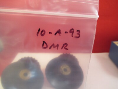 LEICA LEITZ DMRB LOT SET of KNOBS MICROSCOPE PART AS PICTURED #10-A-93