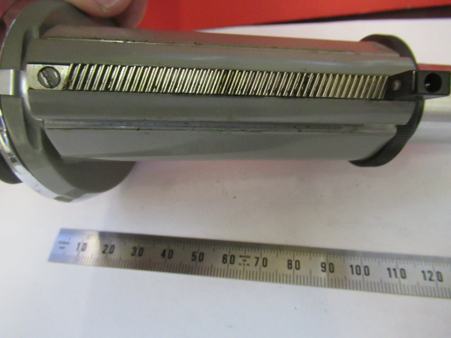 Olympus Elgeet Japan Tubus Nosepiece Microscope Part