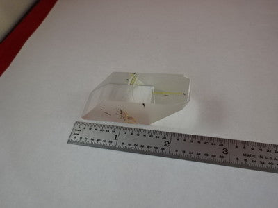 MICROSCOPE PART OPTICAL REICHERT AUSTRIA PRISM OPTICS AS IS #U2-C-80