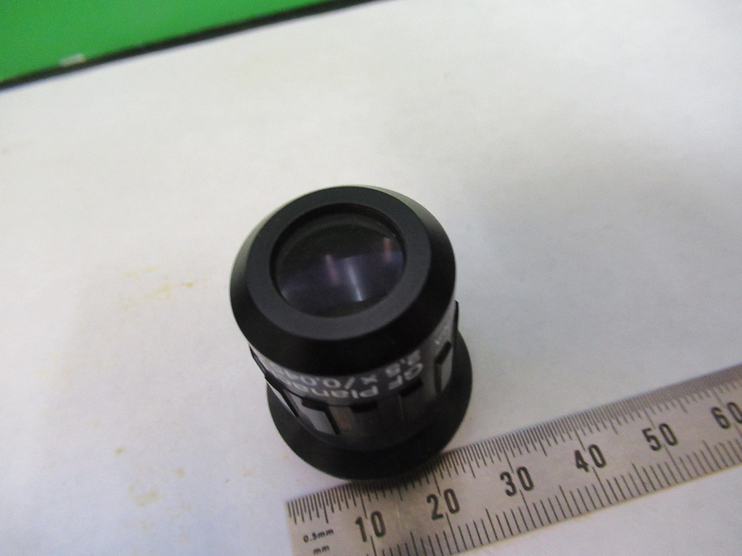 AUS JENA GERMANY INFINITY OBJECTIVE 2.5X PLANACHROMAT MICROSCOPE PART T2-A-11