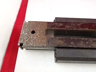 LINEAR POSITIONING SLIDE STAGE TABLE AUTOMATION GAGES AS PICTURED &IL-74-24
