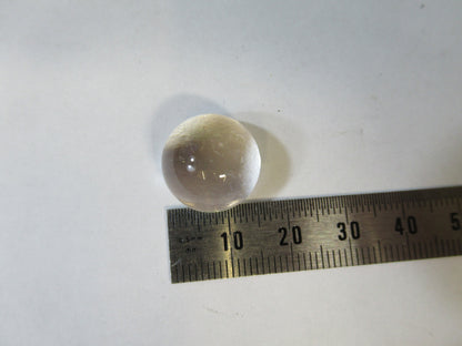 OPTICAL WEIRD GLASS PLANO HIGHLY CONVEX LENS OPTICS AS PICTURED &22-A-67