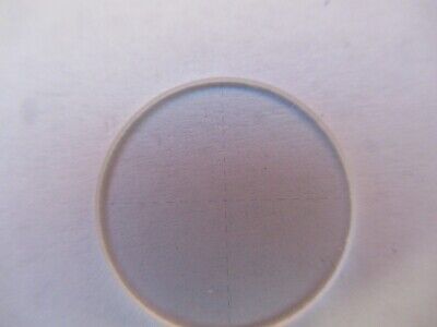 RETICLE DASH CROSSHAIR LENS MICROSCOPE PART OPTICS AS PICTURED &7B-B-195