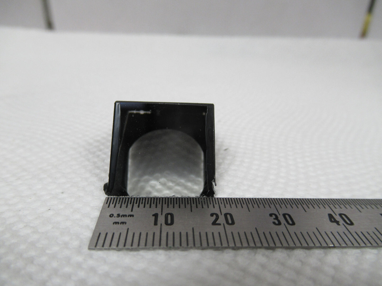 MICROSCOPE PART OLYMPUS JAPAN GLASS PRISM HEAD OPTICS AS PICTURED BIN#W1-A-73