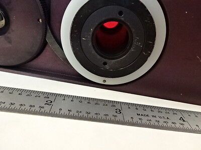 MICROSCOPE PART POLYVAR REICHERT LEICA DIAPHRAGM IRIS OPTICS AS IS B#Q2-A-10