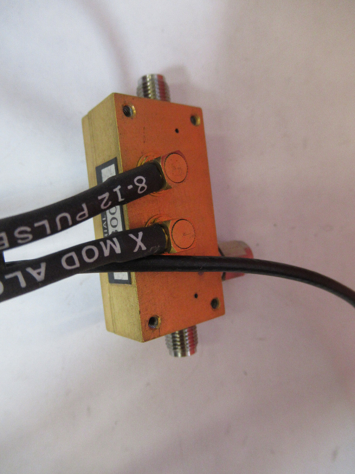 WILTRON D-19970 MODULATOR MICROWAVE RF FREQUENCY 12 GHz AS PICTURED T7-A-49