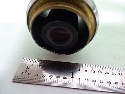 MIKROSKOPTEIL OBJEKTIV CARL ZEISS DEUTSCHLAND EPIPLAN HD 4X OPTICS AS IS #4T-B-03