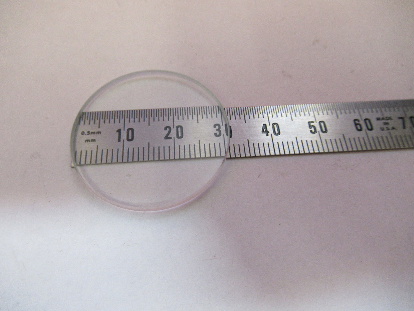 FILTER DIFFUSER AO SPENCER FROSTED GLASS MICROSCOPE PART AS PICTURED S4-B-66