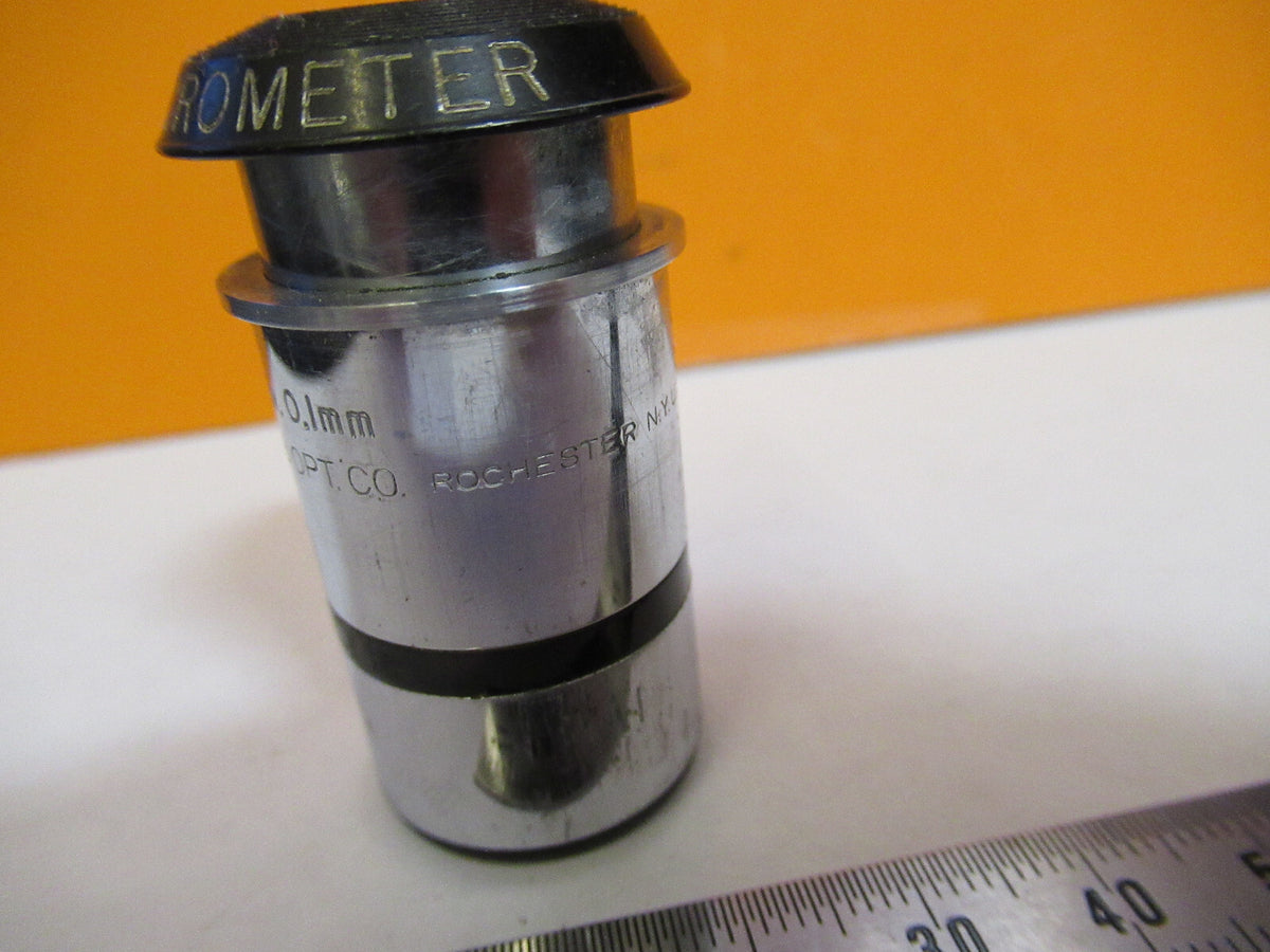 BAUSCH LOMB 7.5X MICROMETER EYEPIECE OCULAR MICROSCOPE PART AS PICTURED Y4-A-73
