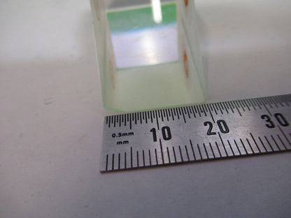 ANTIQUE BAUSCH LOMB GLASS PRISM OPTICS MICROSCOPE PART AS PICTURED  V3-A-54
