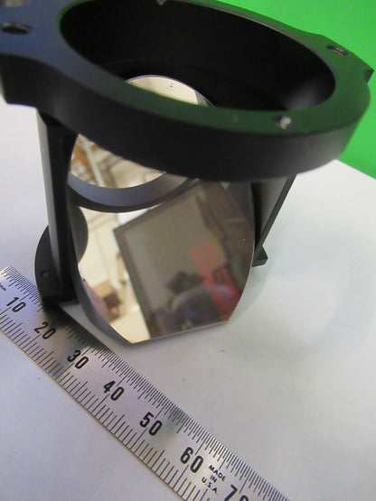 AUS JENA GERMANY MIRROR ASSEMBLY OPTICS MICROSCOPE PART AS PICTURED T2-A-68