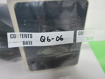 MICROSCOPE PART NIKON JAPAN TRINOCULAR HEAD OPTICS BIN#Q6-06