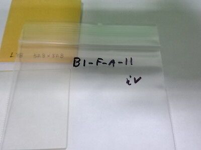 OPTICAL L38 GLASS FILTER LASER OPTICS AS IS B#B1-F-A-11