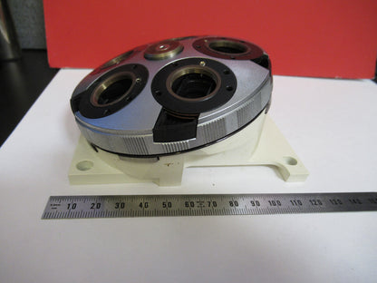 ZEISS  GERMANY QUINTUPLE EMPTY NOSEPIECE MICROSCOPE PART AS PICTURED Y5-A-62