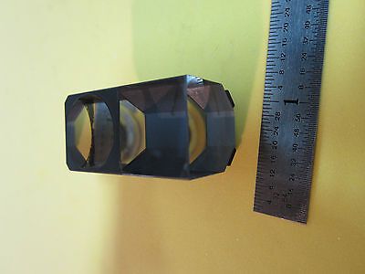 MICROSCOPE PART OLYMPUS PRISM MOUNTED OPTICS BIN#A2-14