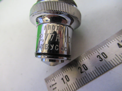 Lomo f-2,77 Objective Lens Microscope Part